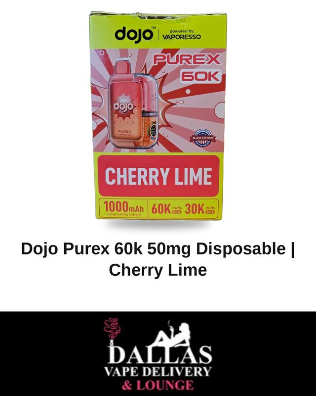 Dojo Purex 60k 50mg Disposable | Cherry Lime