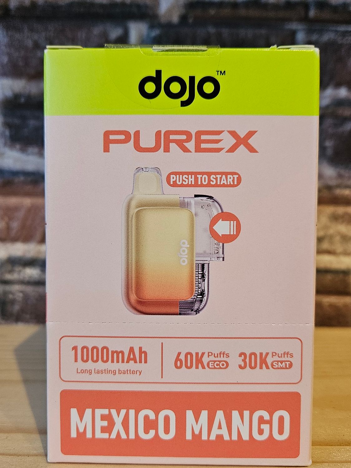 Dojo Purex 60k 50mg 5pk Disposable TEXAS | Mexico Mango