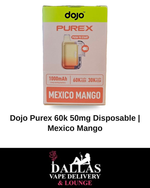 Dojo Purex 60k 50mg Disposable | Mexico Mango