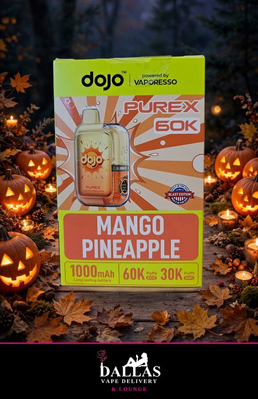 Dojo Purex 60k 50mg Disposable | Mango Pineapple