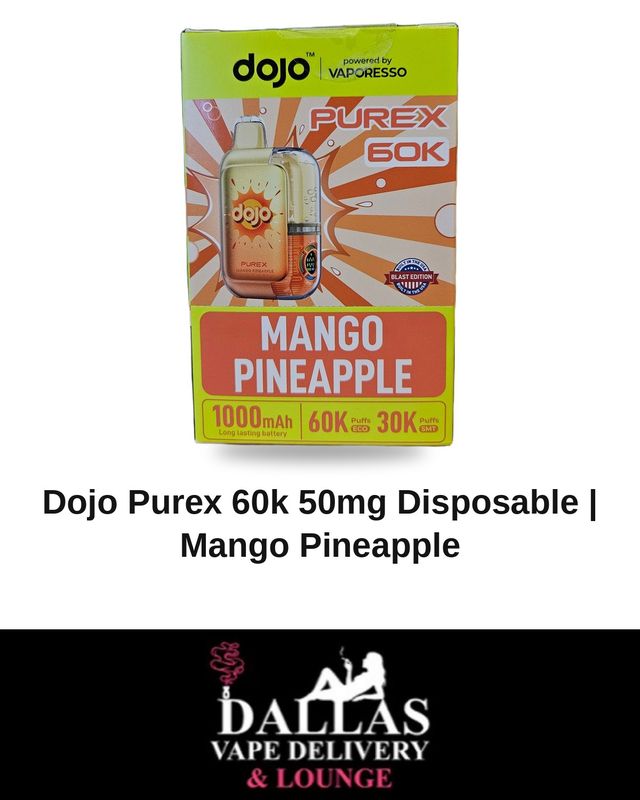 Dojo Purex 60k 50mg Disposable | Mango Pineapple