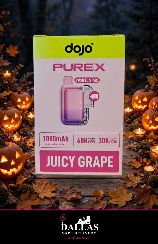 Dojo Purex 60k 50mg Disposable | Juicy Grape