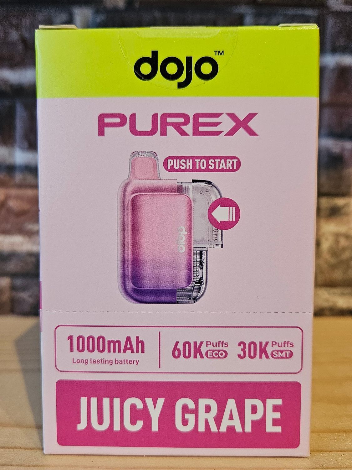 Dojo Purex 60k 50mg Disposable | Juicy Grape Dojo Purex 60k 50mg Disposable | Juicy Grape