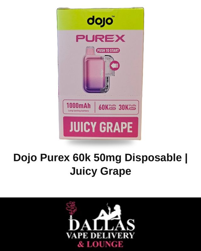 Dojo Purex 60k 50mg Disposable | Juicy Grape