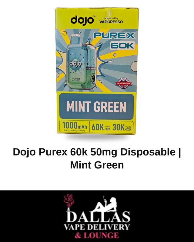 Dojo Purex 60k 50mg Disposable | Mint Green