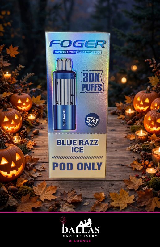 Foger Switch Pro 30k Pods | Blue Razz Ice