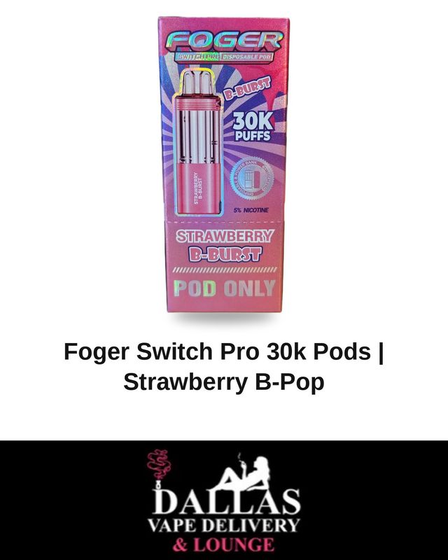 Foger Switch Pro 30k Pods | Strawberry B-Pop