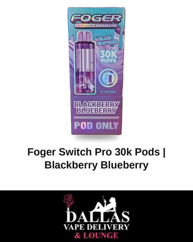 Foger Switch Pro 30k Pods | Blackberry Blueberry