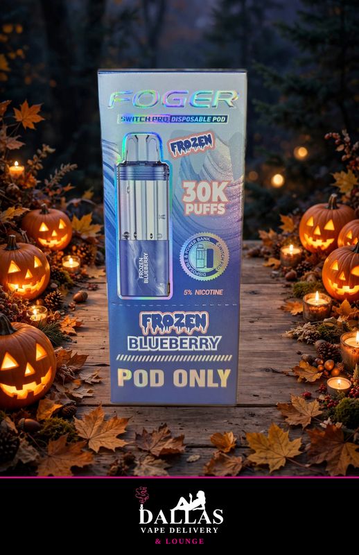 Foger Switch Pro 30k Pods | Frozen Blueberry