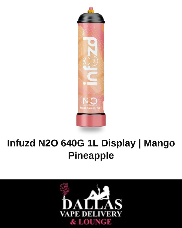Infuzd N2O 640G 1L Display | Mango Pineapple
