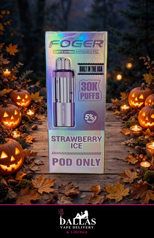 Foger Switch Pro 30k Pods | Strawberry Ice