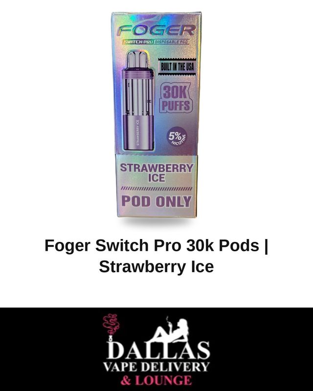 Foger Switch Pro 30k Pods | Strawberry Ice