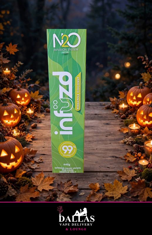 Infuzd N2O 640G 1L Display | Pineapple Coconut