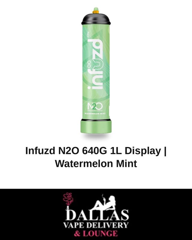 Infuzd N2O 640G 1L Display | Watermelon Mint