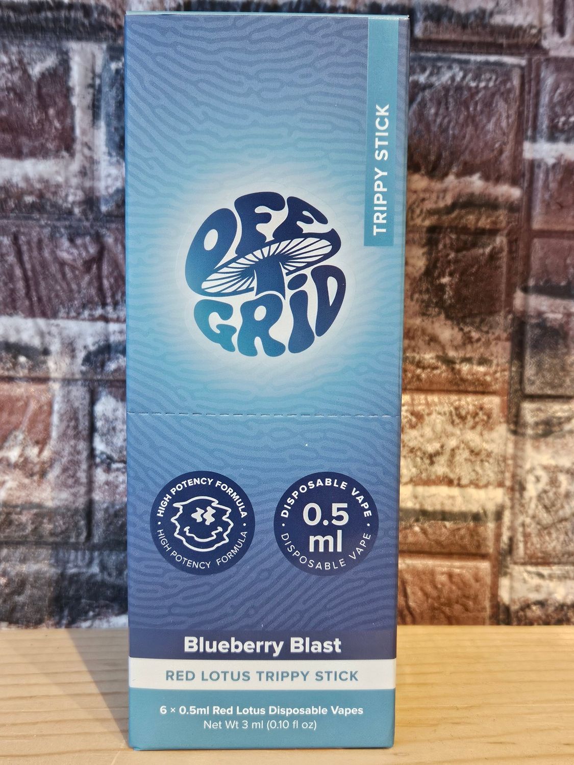 Off Grid Trippy Sticks 6pk RL Disposable | Blueberry Blast