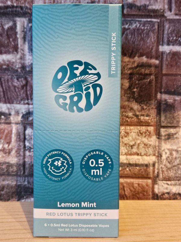 Off Grid Trippy Sticks 6pk RL Disposable | Lemon Mint