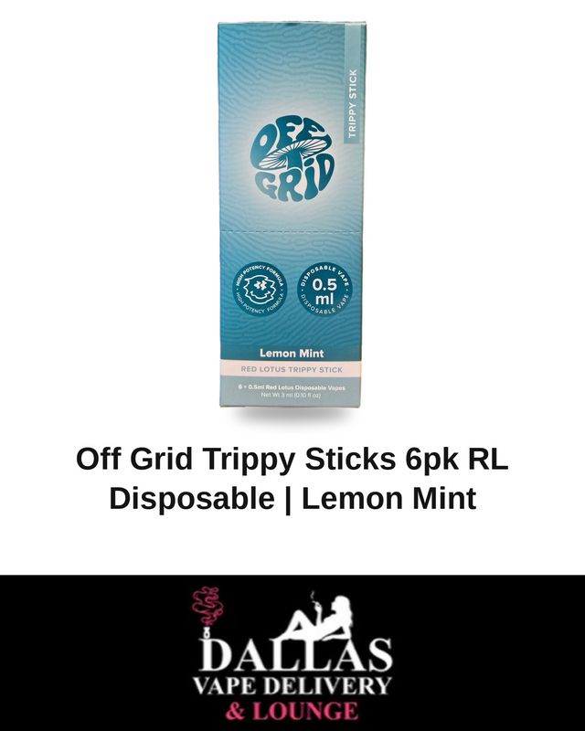 Off Grid Trippy Sticks 6pk RL Disposable | Lemon Mint
