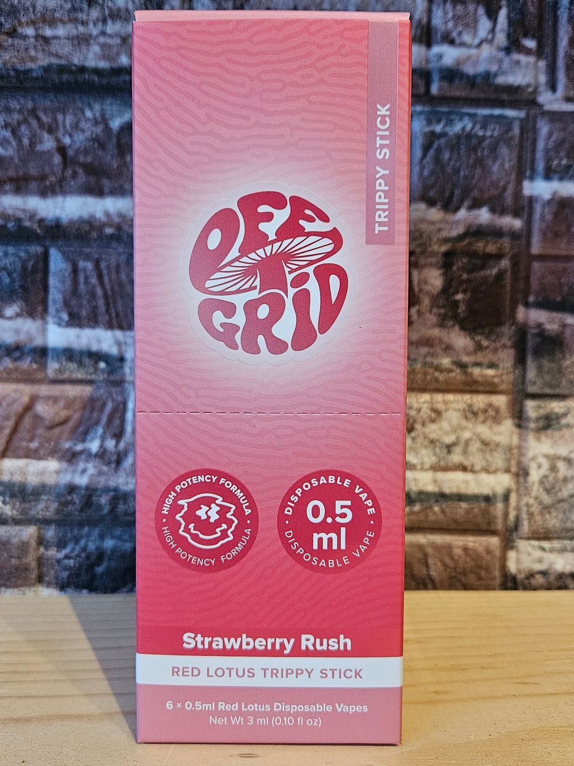 Off Grid Trippy Sticks 6pk RL Disposable | Strawberry Rush