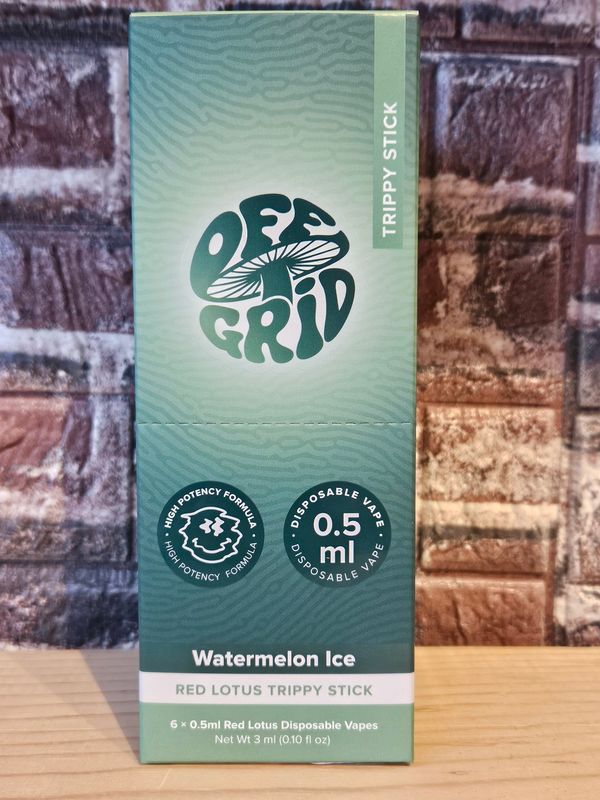 Off Grid Trippy Sticks 6pk RL Disposable | Watermelon Ice
