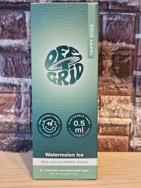 Off Grid Trippy Sticks 6pk RL Disposable | Watermelon Ice