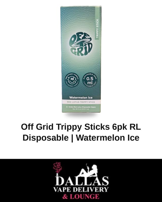 Off Grid Trippy Sticks 6pk RL Disposable | Watermelon Ice