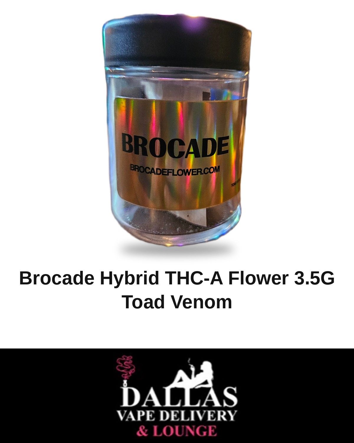 Brocade Hybrid THC-A Flower 3.5G Toad Venom
