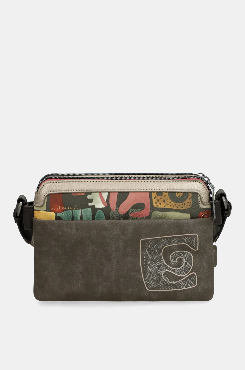 BORSA A TRACOLLA A 3 SCOMPARTI MUSE