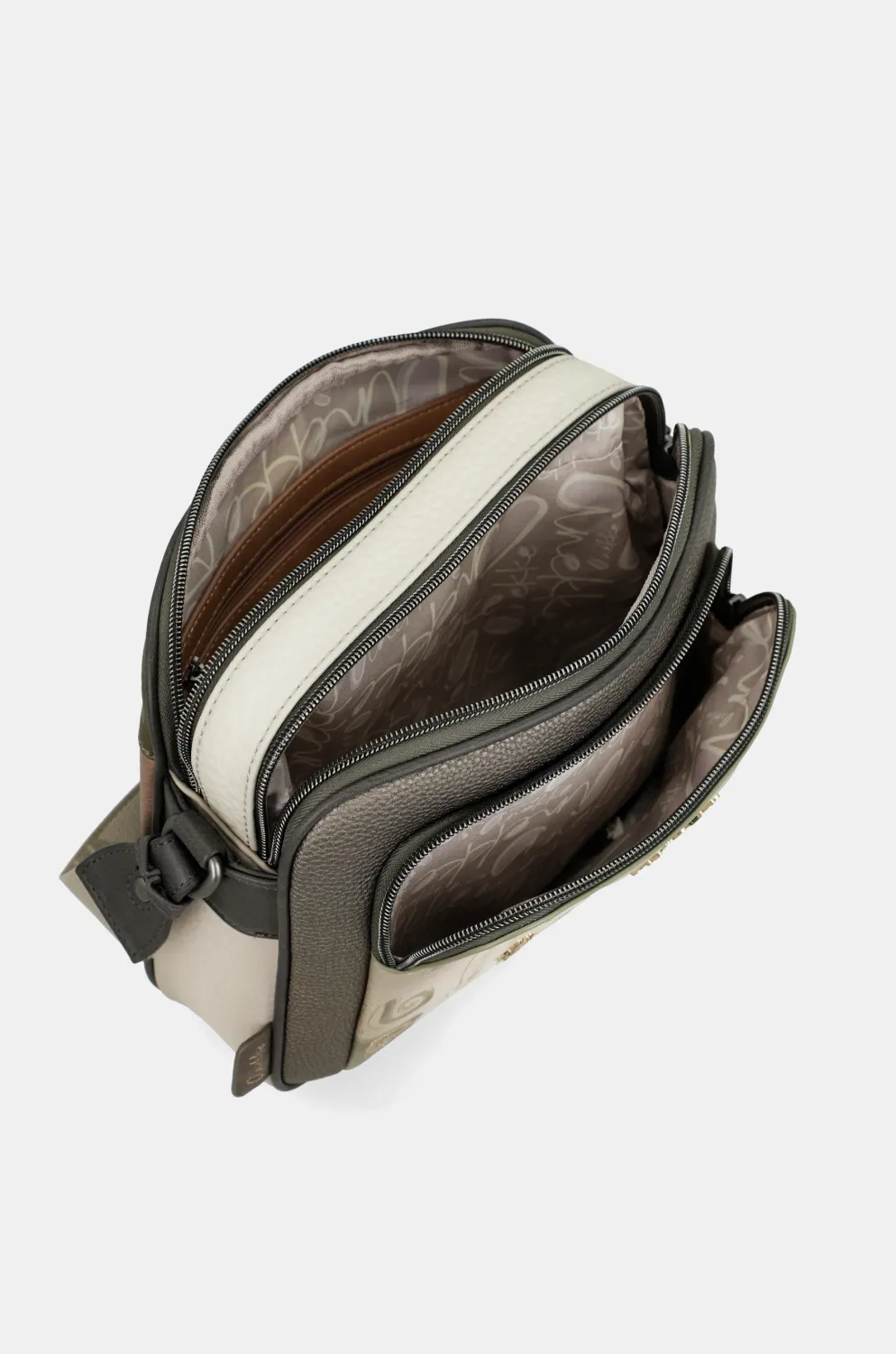 BORSA A TRACOLLA CON TASCA FRONTALE MUSE