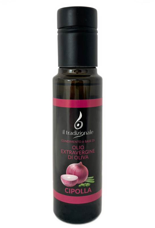 Olio aromatizzato alla CIPOLLA - Bottiglia da 100 ml
