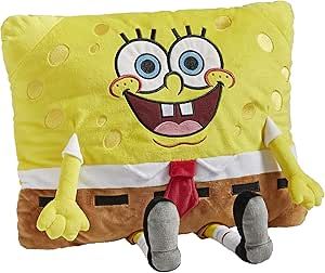 Pillow Pets Nickelodeon Spongebob Squarepants 16” Stuffed Character Pillow