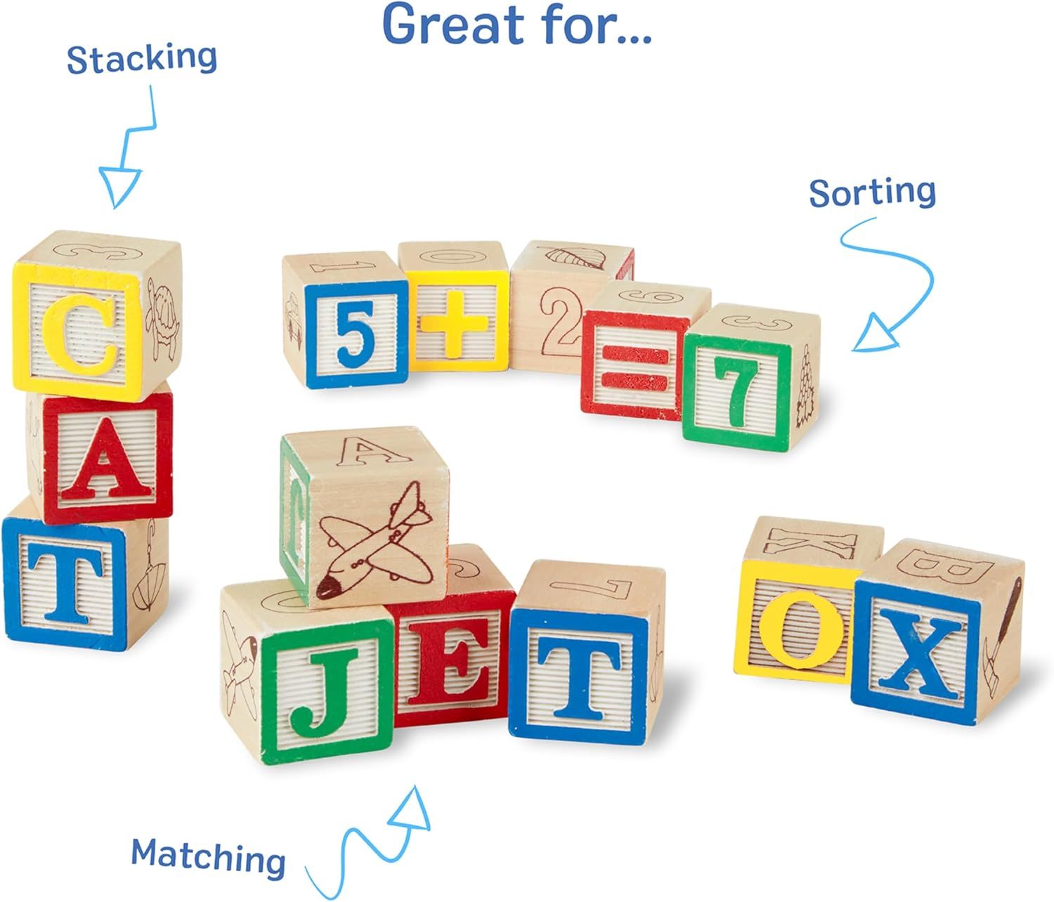 Melissa &amp; Doug Classic Toy Blocks