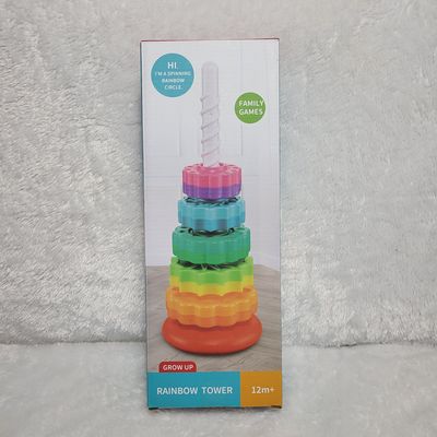 Rainbow Stacking Tower