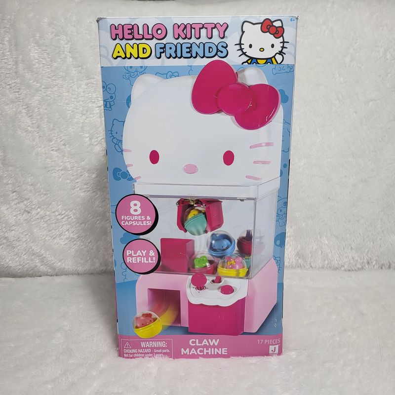 Hello Kitty and Friends Claw Machine 12&quot; Arcade Classic