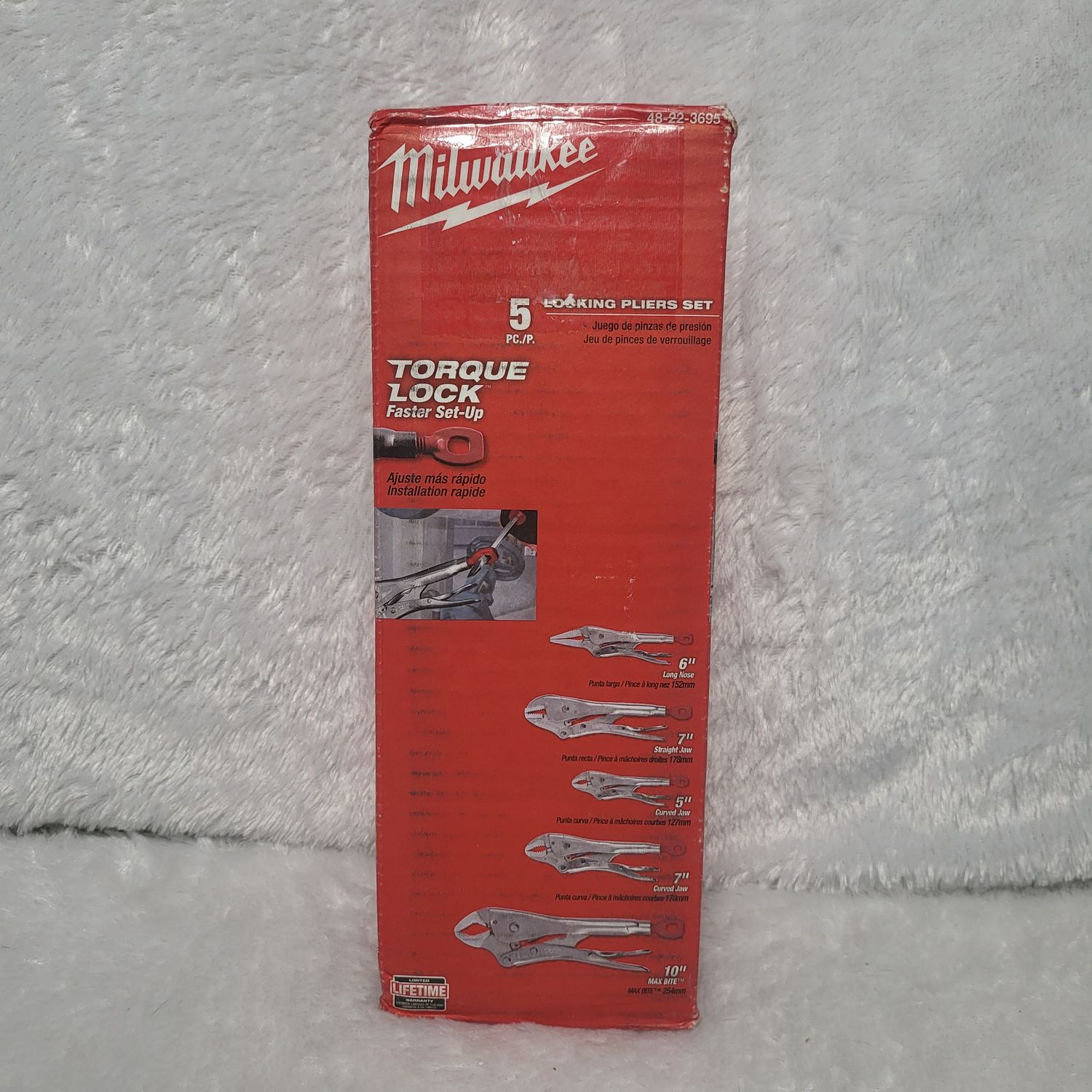 Milwaukee Locking Pliers Set 5pc Torque Lock