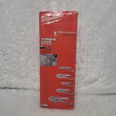 Milwaukee Locking Pliers Set 5pc Torque Lock