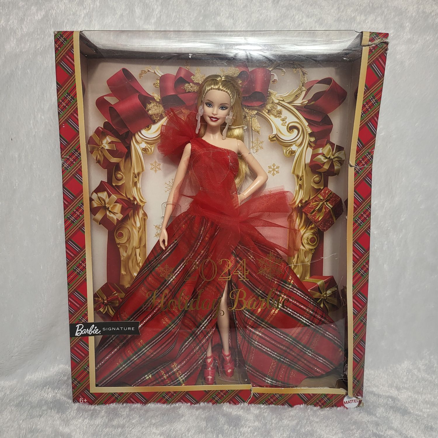 Mattel 2024 Signature Holiday Barbie Blonde Caucasian