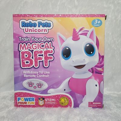 Robo Pets Unicorn Train Your Own Magical BFF