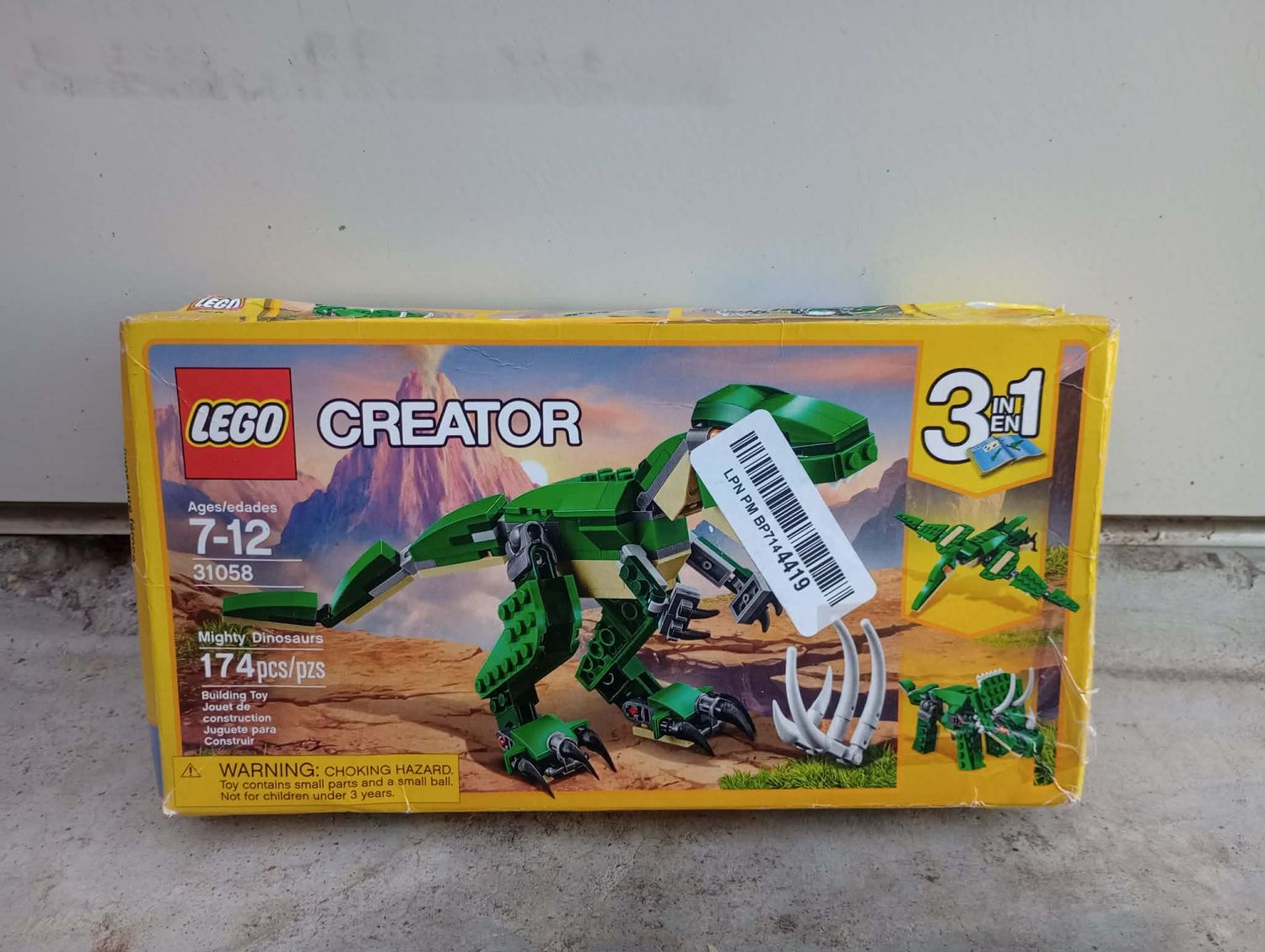 LEGO Creator 3 in 1 Mighty Dinosaur Toy