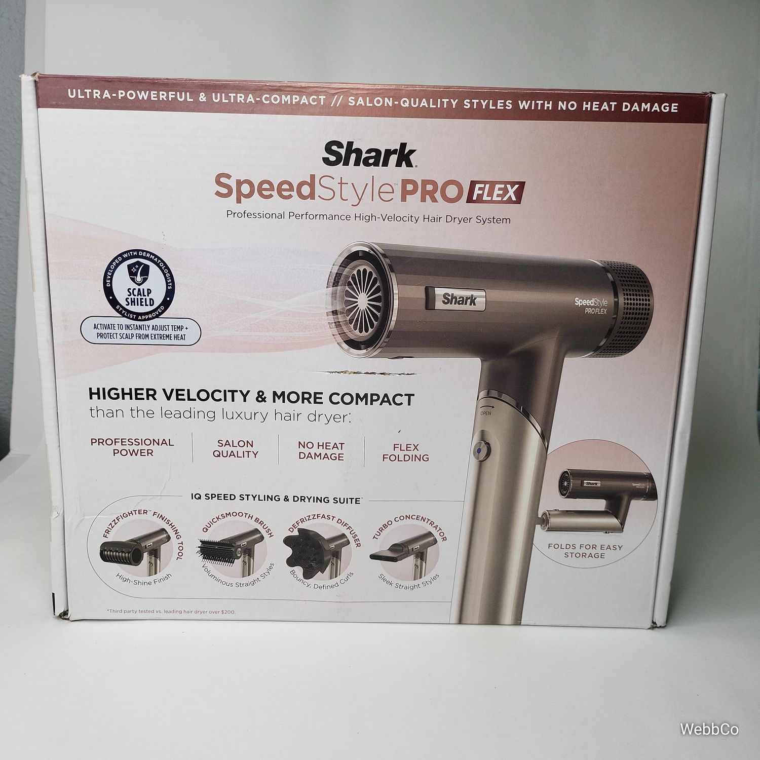 Shark SpeedStyle Pro Flex Professional Performance High-Velocity Hair Dryer System