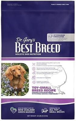 Dr. Gary's Best Breed Small Breed Recipe Natural Dog Food 26lb bag