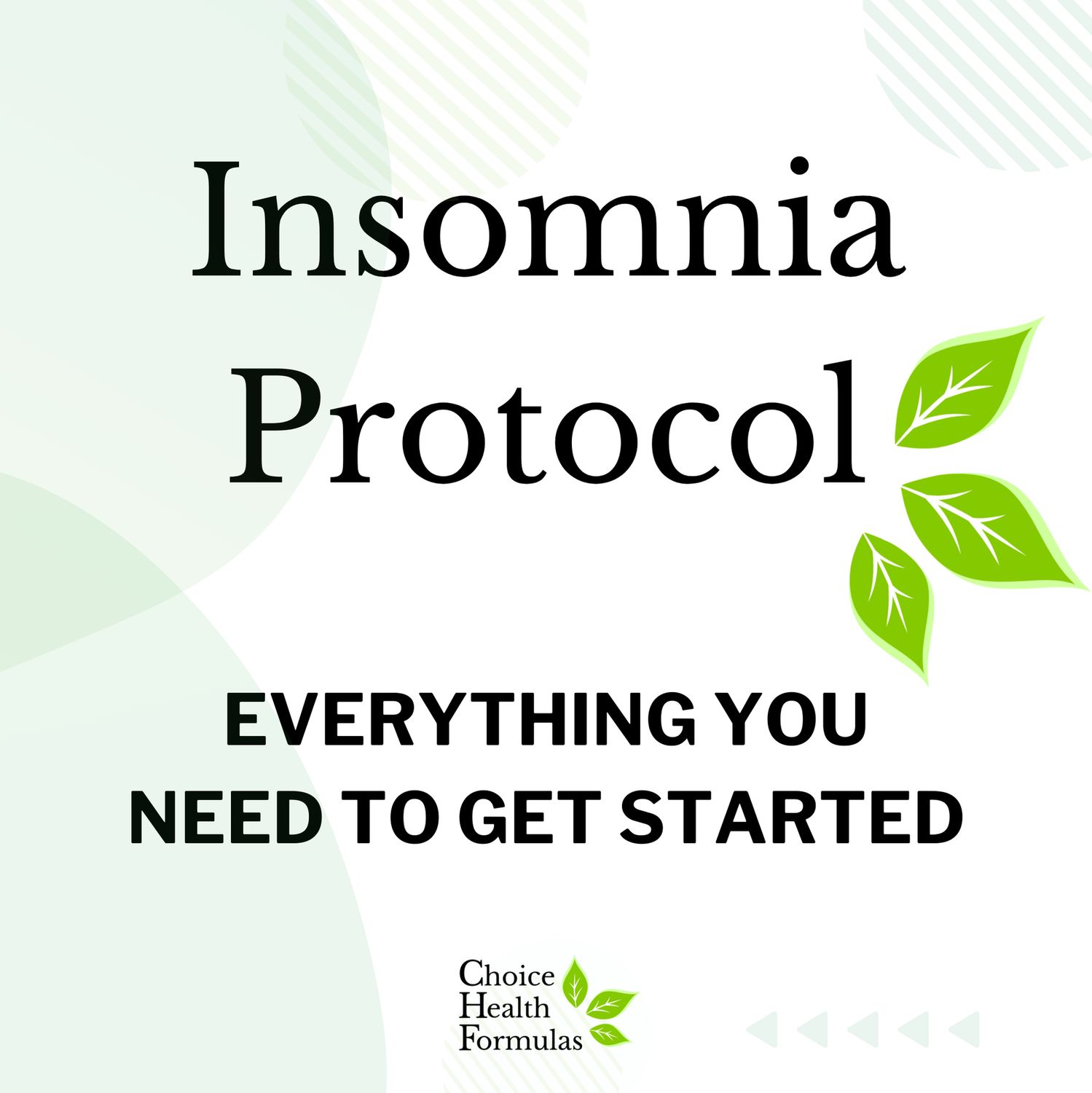 Insomnia Protocol Bundle