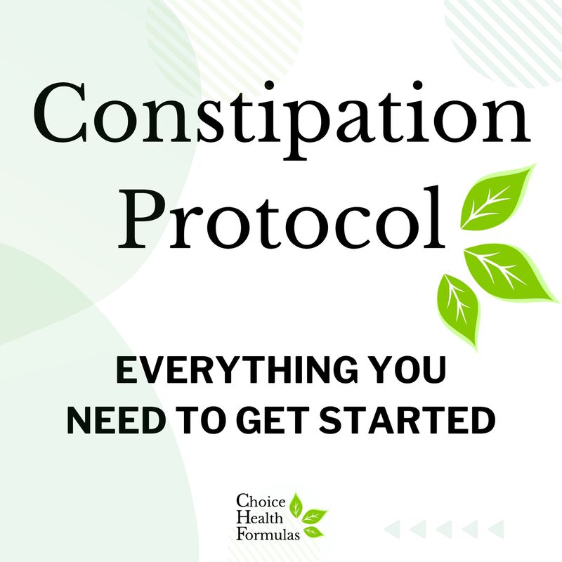 Constipation Protocol Bundle