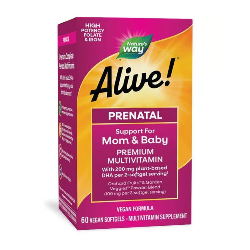 Alive Prenatal 60 Soft Gel
