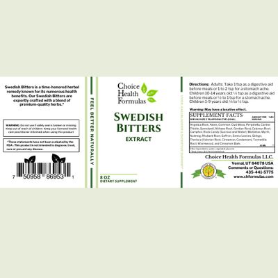 Swedish Bitters 8 oz