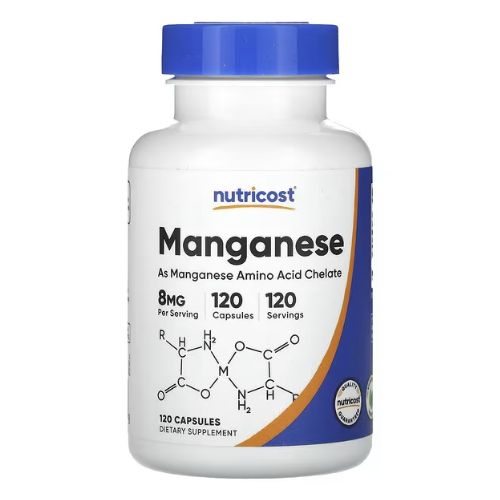 Manganese 8mg, 120 Capsules Manganese 8mg, 120 Capsules