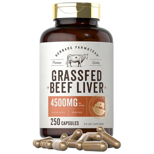 Grassfed Beef Liver 250 cap