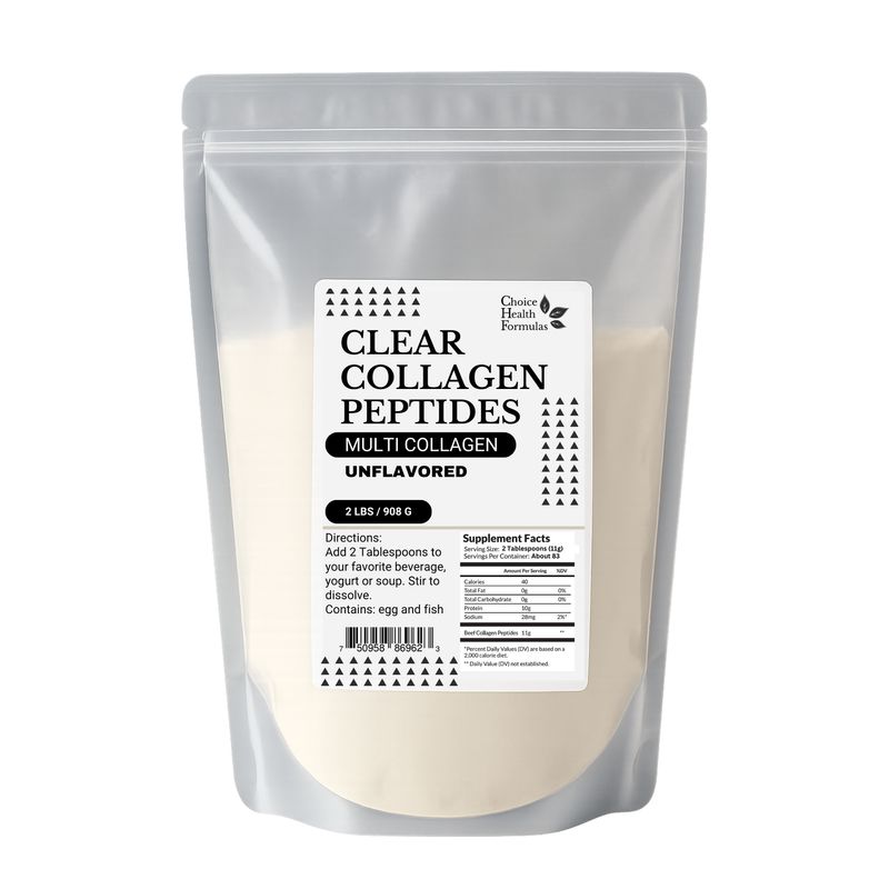 Clear Collagen Peptides - Multi Unflavored - 2 LB