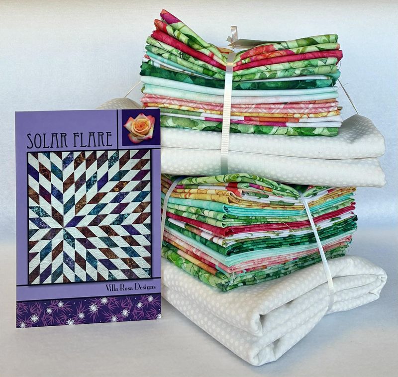 Solar Flare Quilt Kit - Veranda