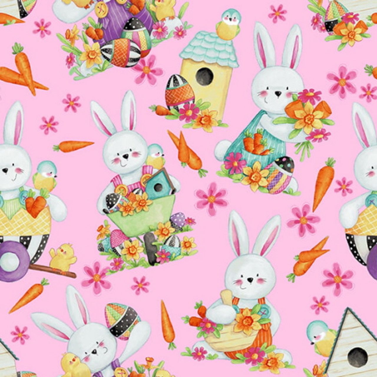 Cotton Print - Easter Fun