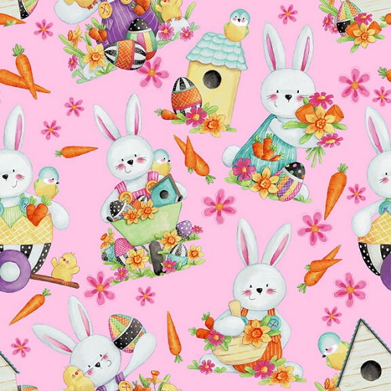 Cotton Print - Easter Fun